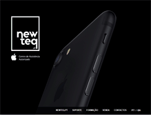 Tablet Screenshot of newteq.pt